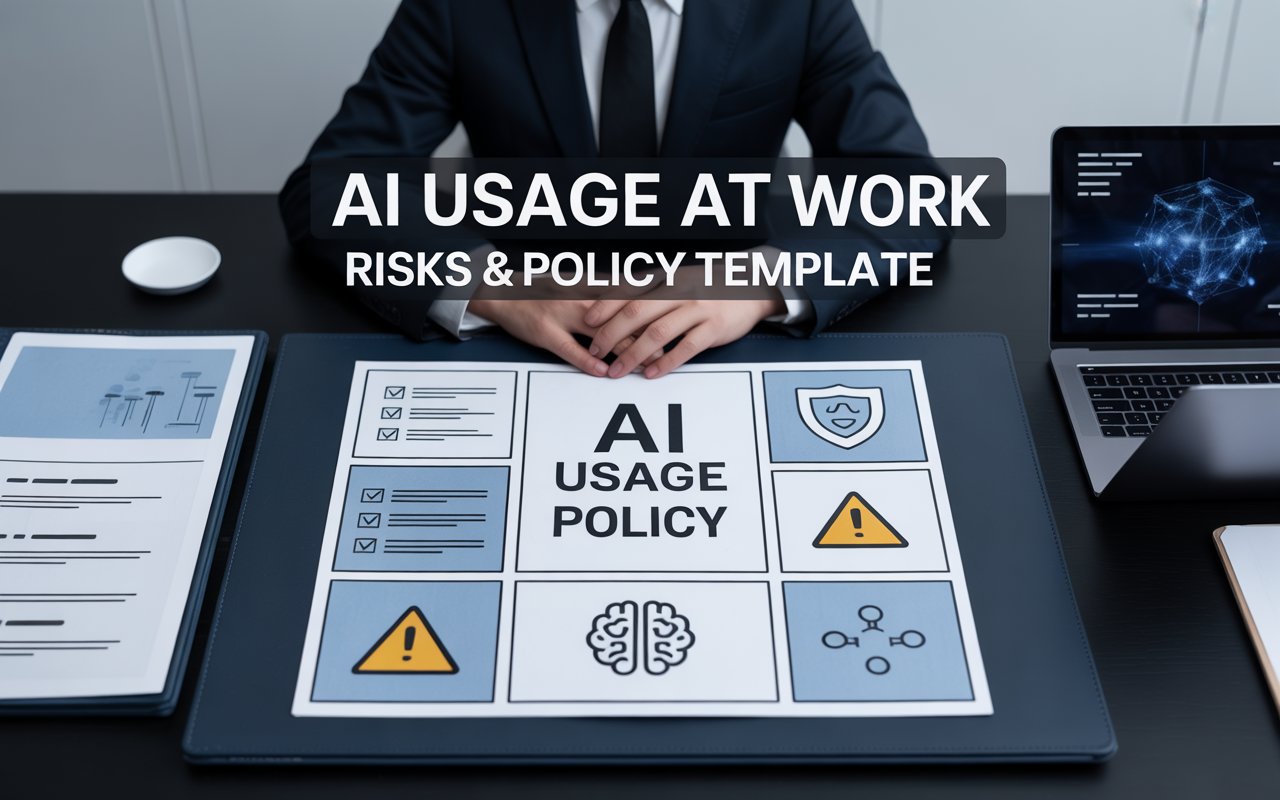 AI usage at work – risks and policy template for Indian companies