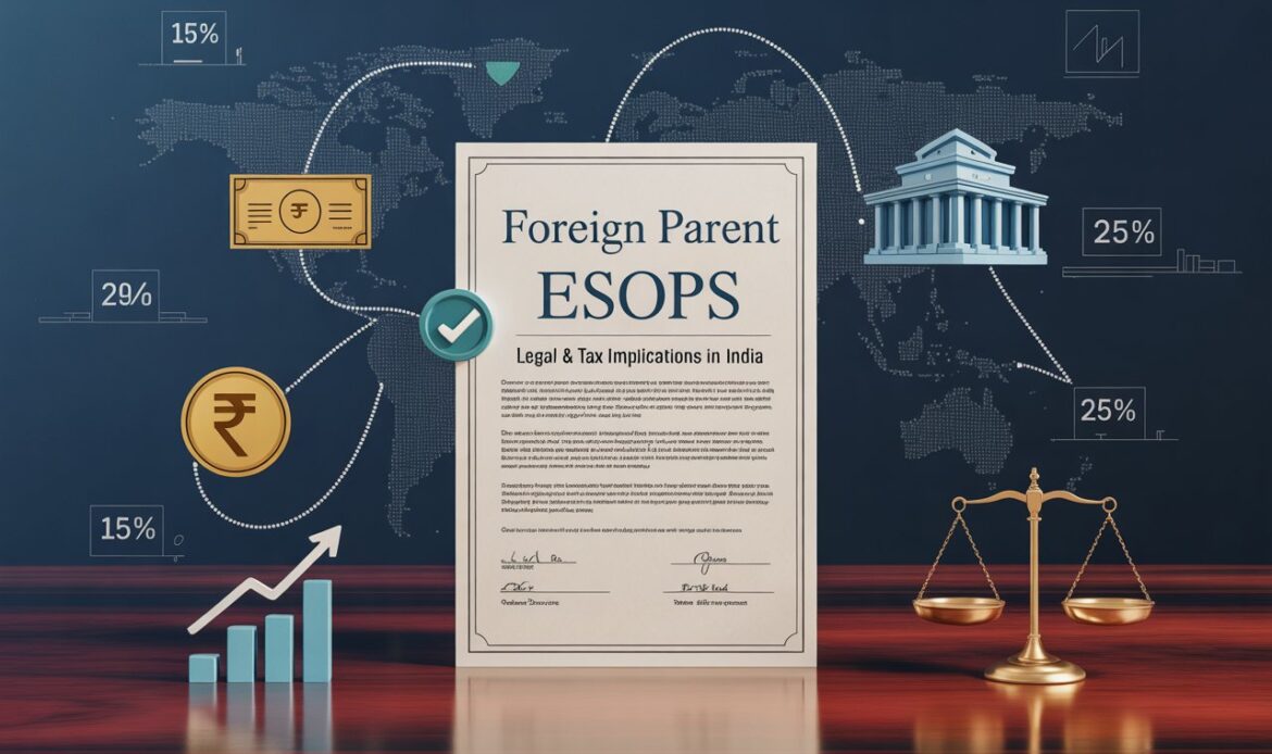 Can employees of an Indian GCC receive ESOPs from their foreign parent company