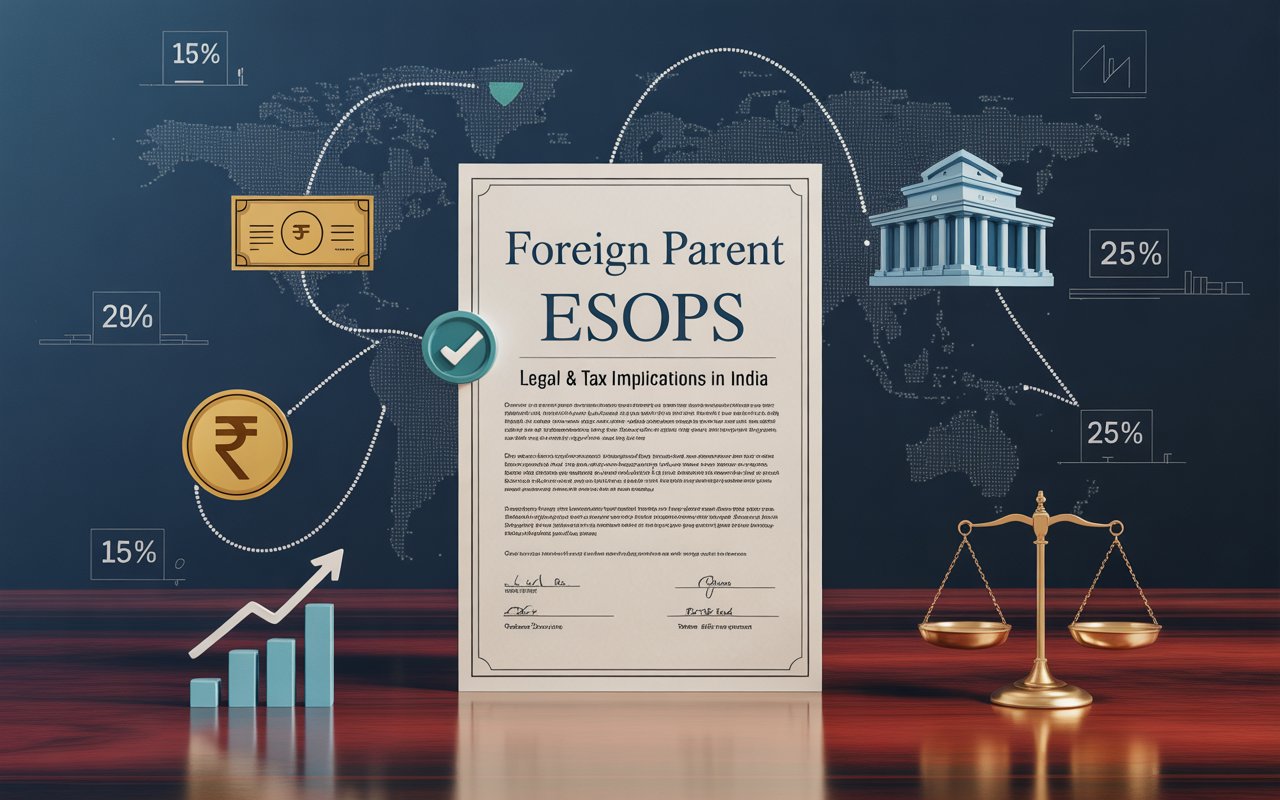 Can employees of an Indian GCC receive ESOPs from their foreign parent company