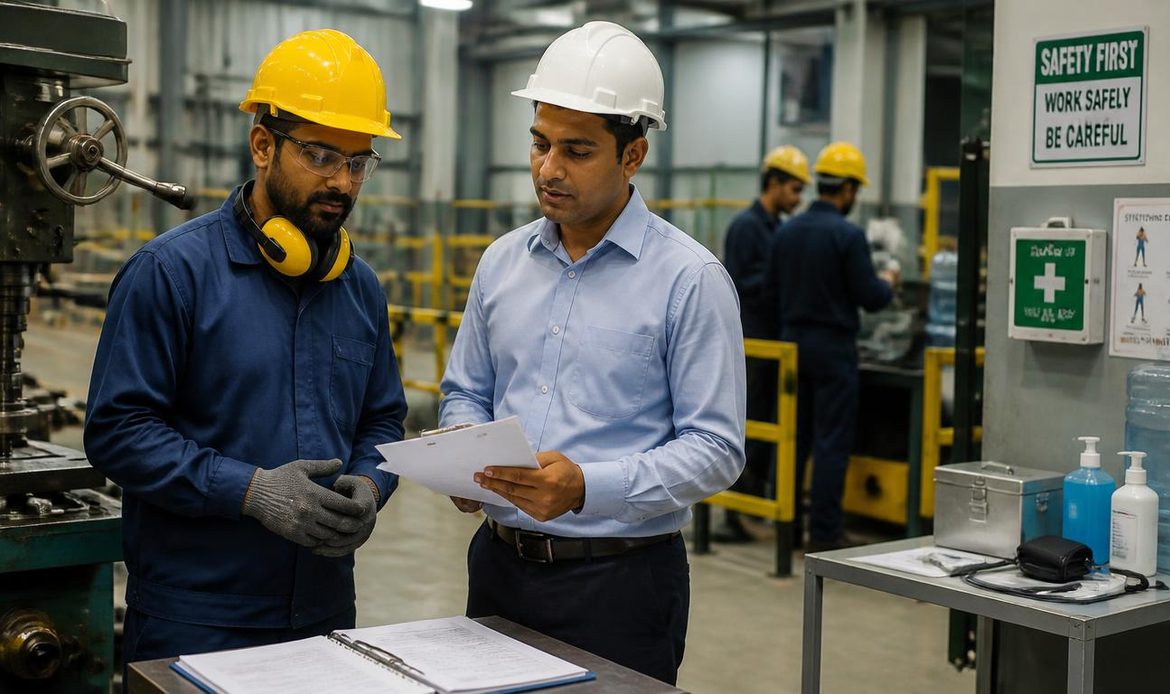 Employer implementing workplace safety and health measures under the OSH Code