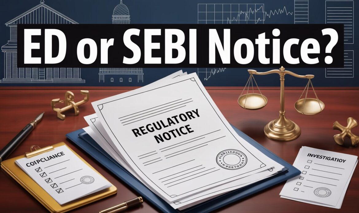 How to respond to ED or SEBI notices without risking penalties
