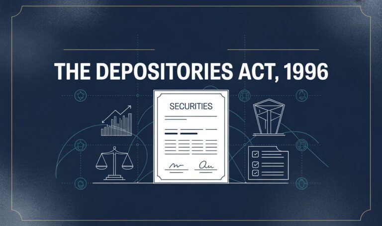 The Depositories Act, 1996 - Executive Summary and Bare Act