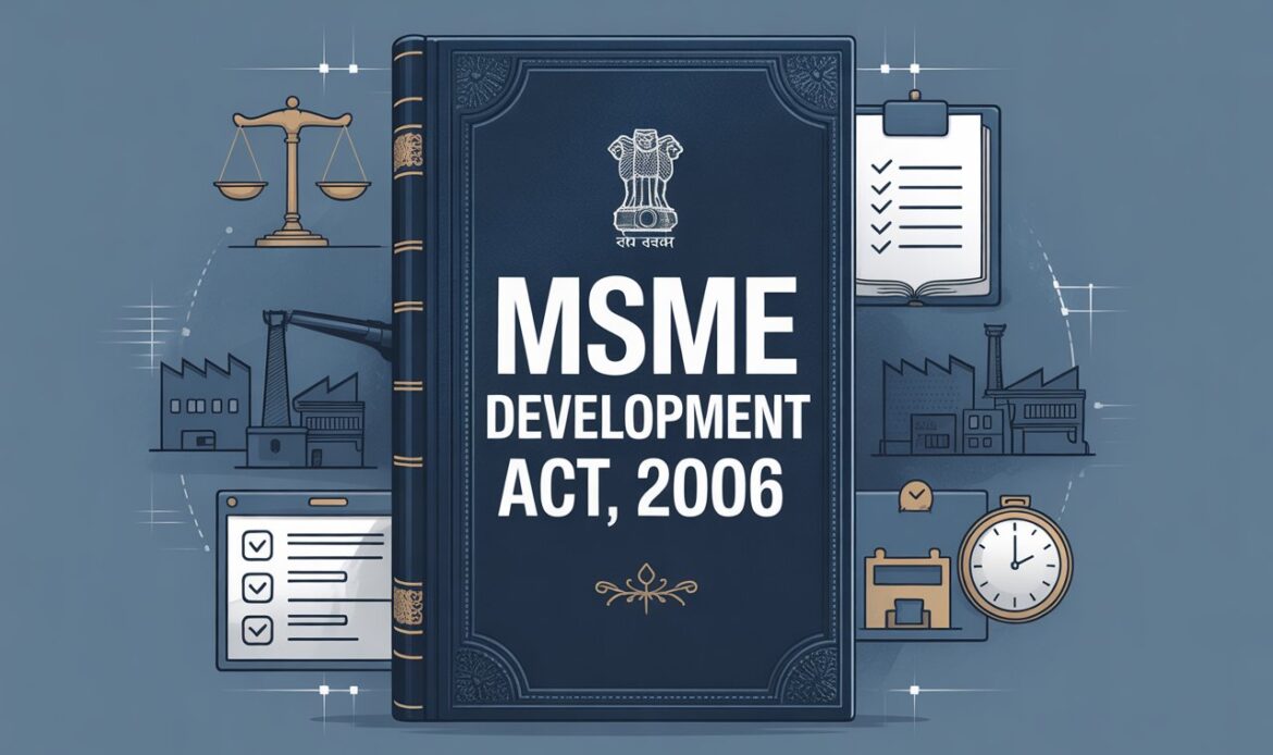 The Micro, Small and Medium Enterprises Development Act, 2006 - Executive Summary and Bare Act