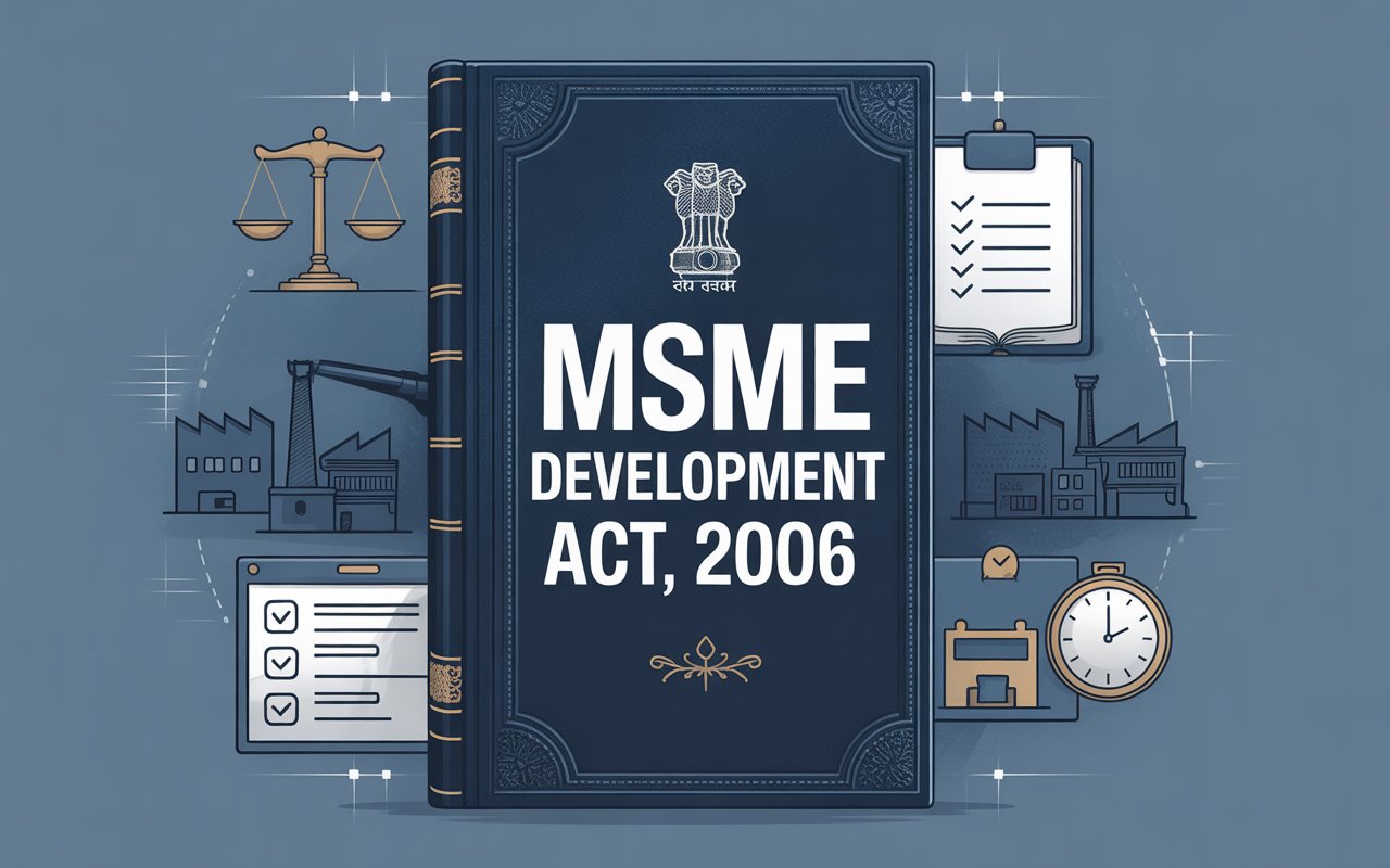 The Micro, Small and Medium Enterprises Development Act, 2006 – Executive Summary and Bare Act The Micro, Small and Medium Enterprises Development Act, 2006 - Executive Summary and Bare Act