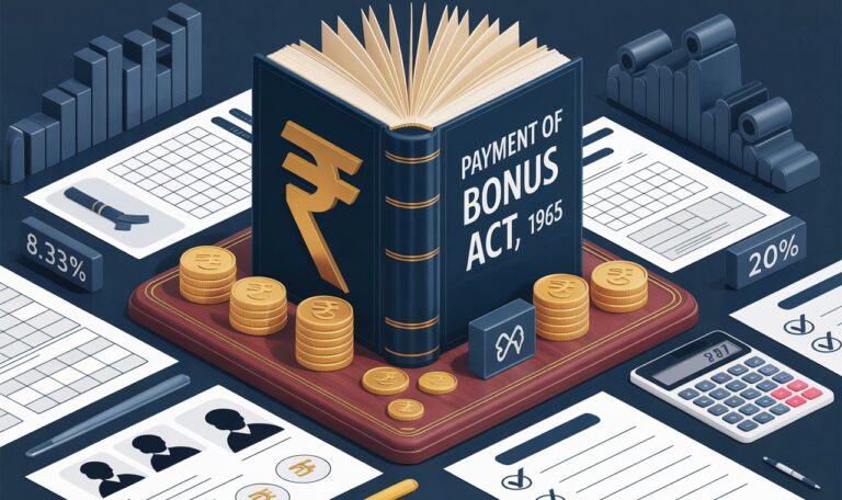 The Payment of Bonus Act, 1965 - Executive Summary and Bare Act
