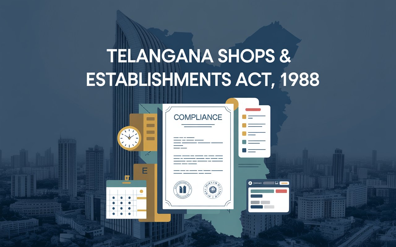 The Telangana Shops and Establishments Act, 1988 – Executive Summary and Bare Act The Telangana Shops and Establishments Act, 1988 - Executive Summary and Bare Act