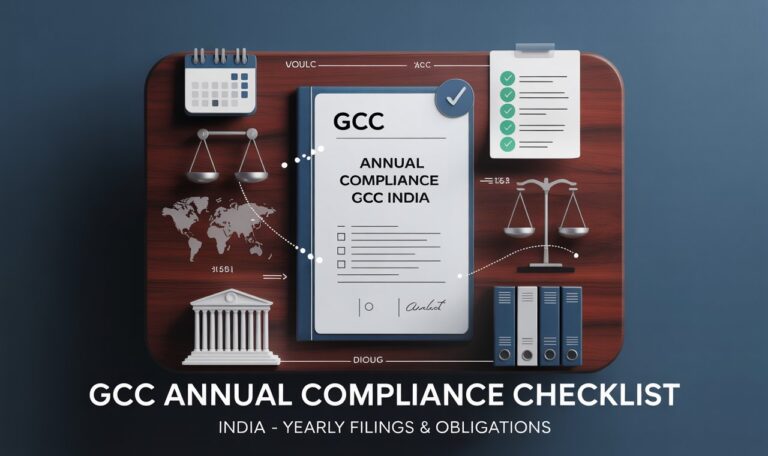 Annual compliance checklist for GCCs in India