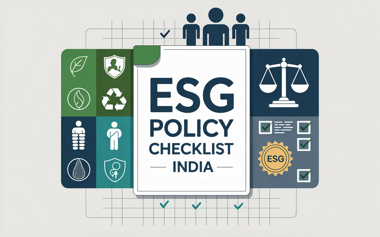 ESG policy checklist for Indian private companies