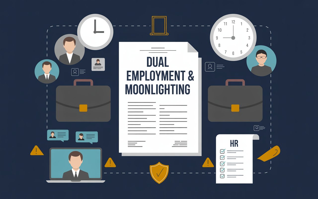 Handling dual employment and moonlighting cases in India