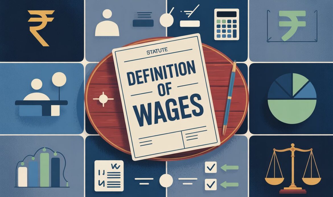 What is the definition of “wages” under the Code on Wages, 2019