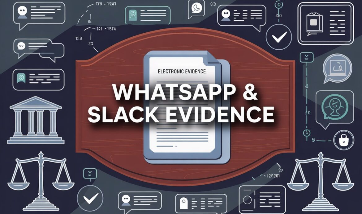 WhatsApp and Slack evidence in Indian courts What should businesses know