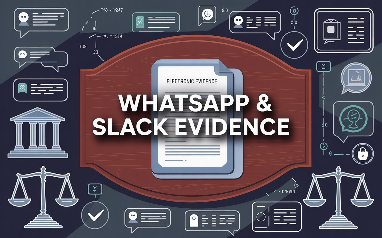 WhatsApp and Slack evidence in Indian courts What should businesses know