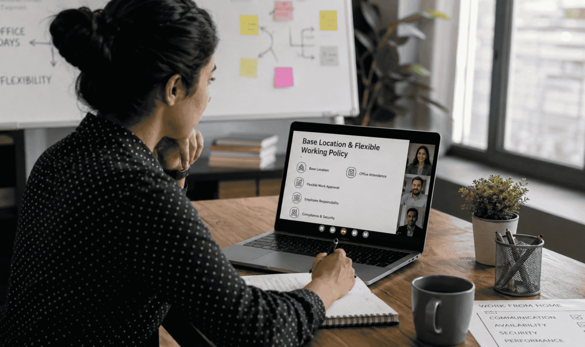 Base Location + Flexible Work Policy + Office Attendance