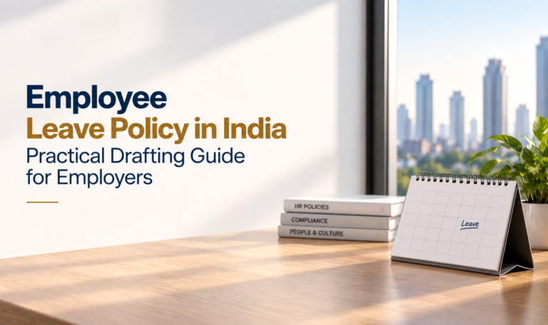 Employee Leave Policy in India Practical Drafting Guide for Employers