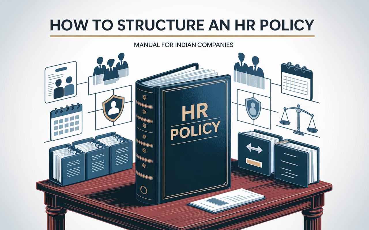 How to Structure an HR Policy Manual for Indian Companies