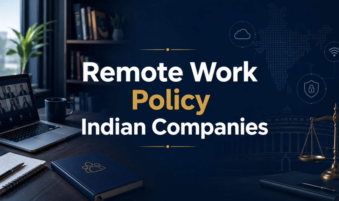 Remote Work Policy Indian Companies