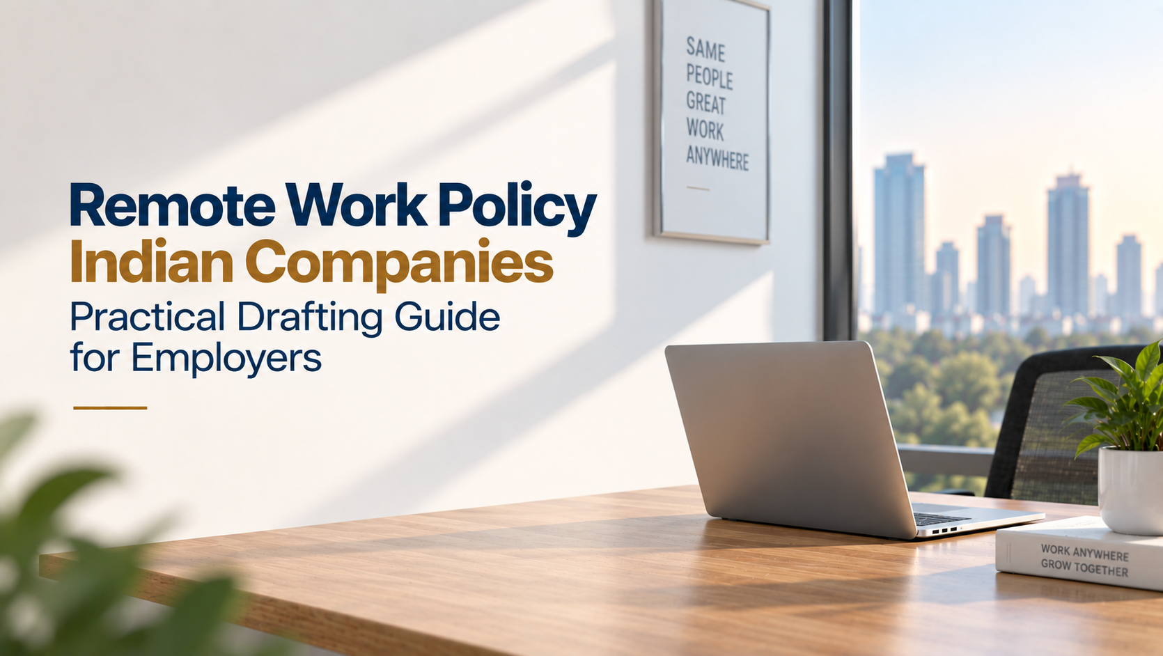 Remote Work Policy Indian Companies