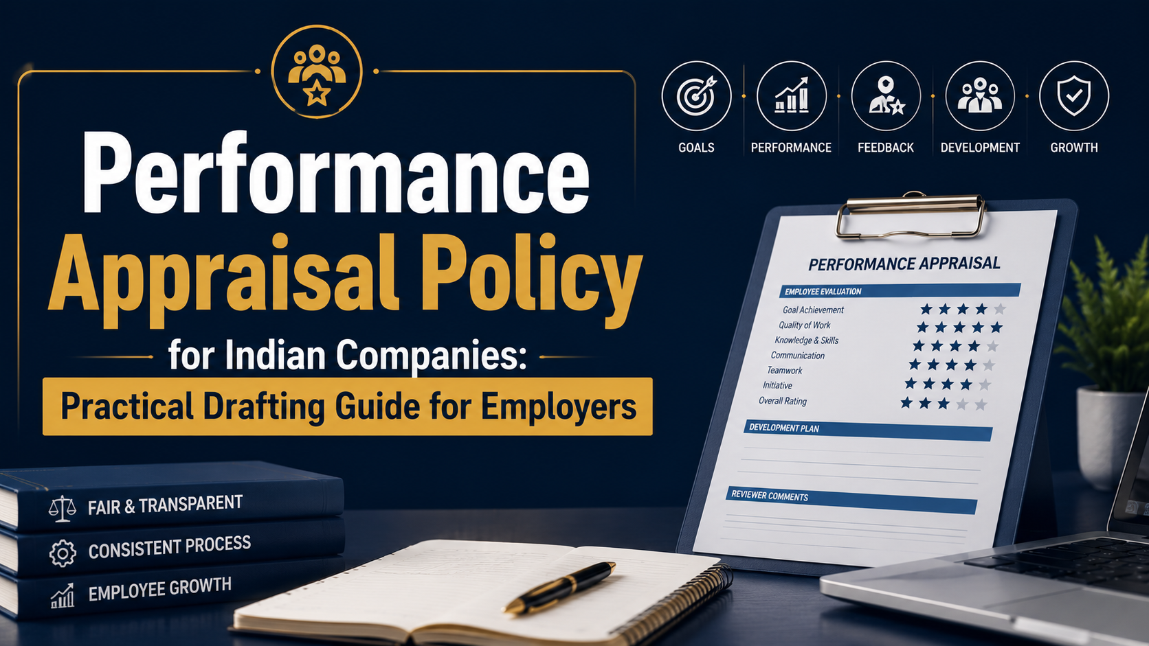 Performance Appraisal Policy for Indian Companies: Practical Drafting Guide for Employers