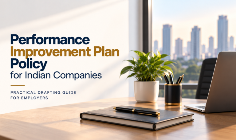 Performance Improvement Plan Policy India
