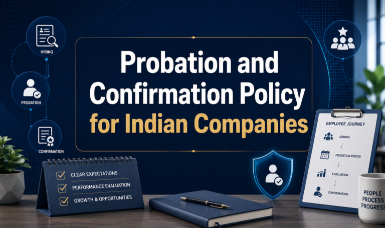Probation and Confirmation Policy India