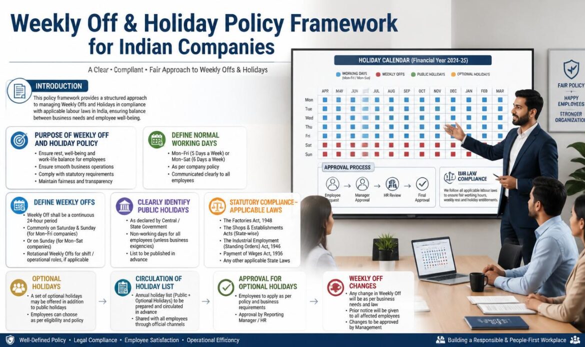 Weekly Off & Holiday Policy Framework