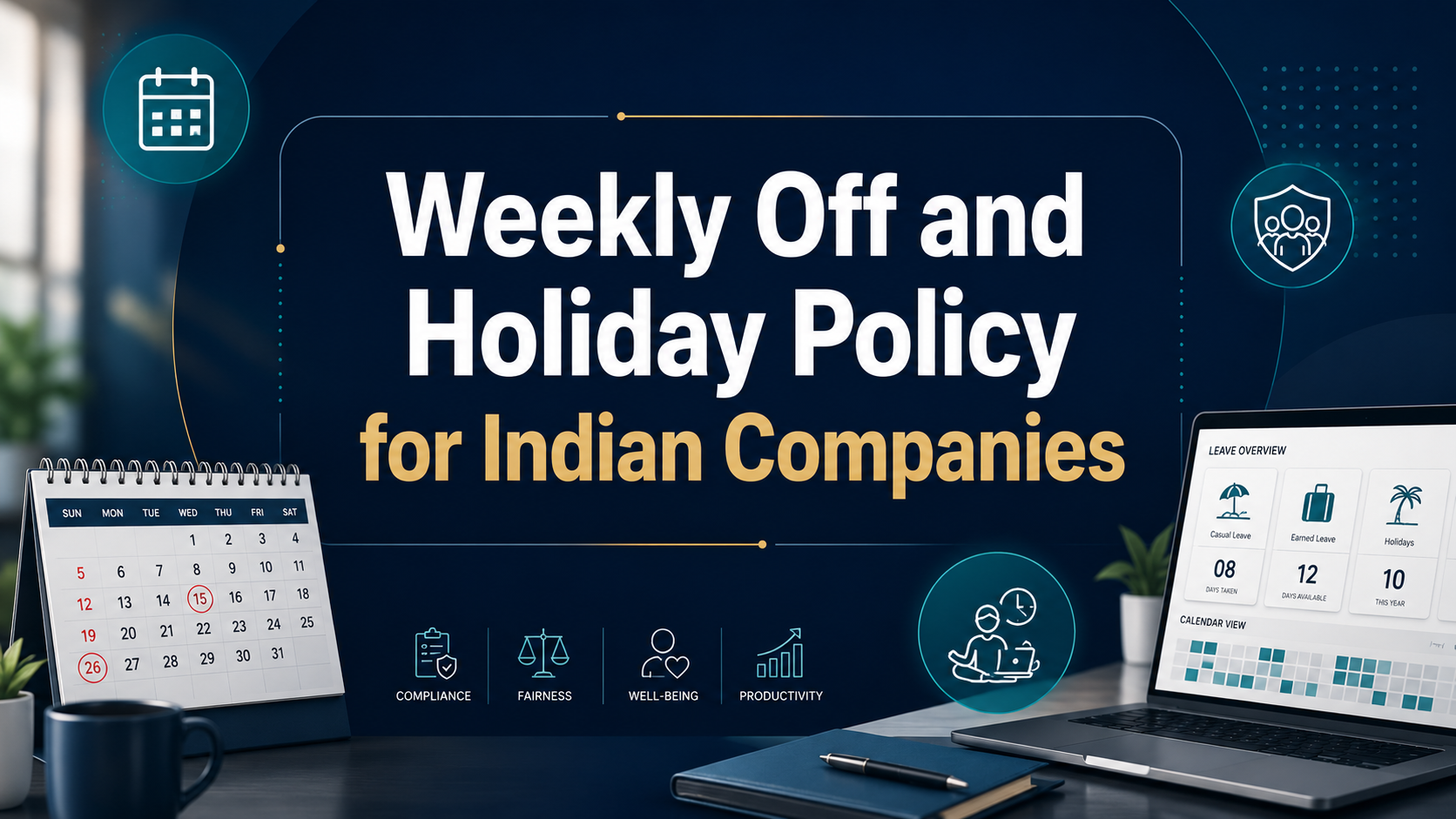 Weekly Off and Holiday Policy for Indian Companies Weekly Off and Holiday Policy for Indian Companies