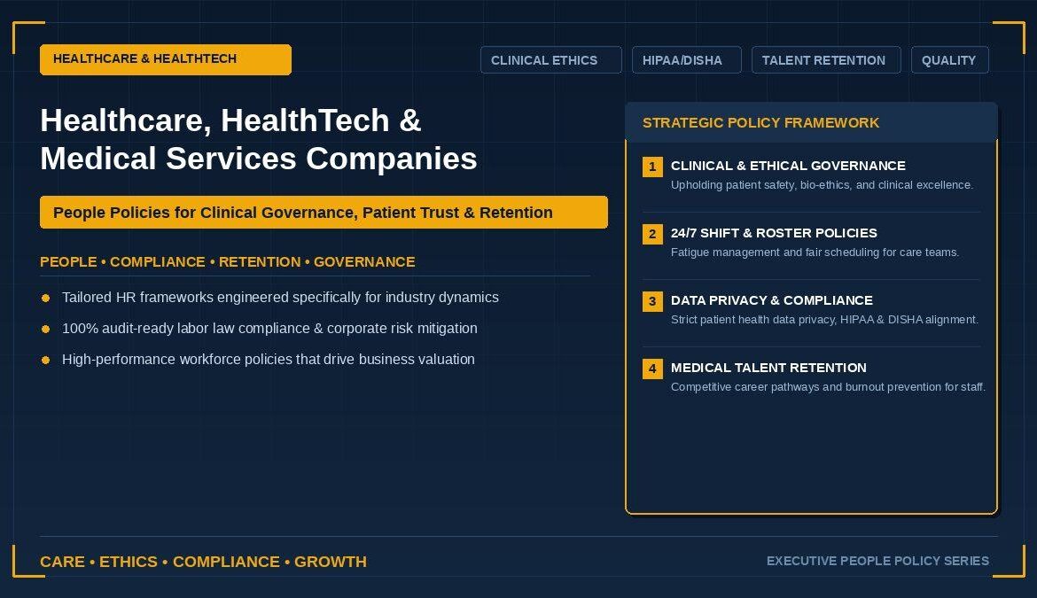 Healthcare, HealthTech & Medical Services Companies